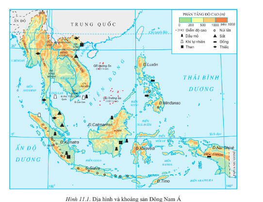 Soạn Địa 11 Bài 11 ngắn nhất: Khu vực Đông Nam Á (Tiết 1, 2, 3, 4) 