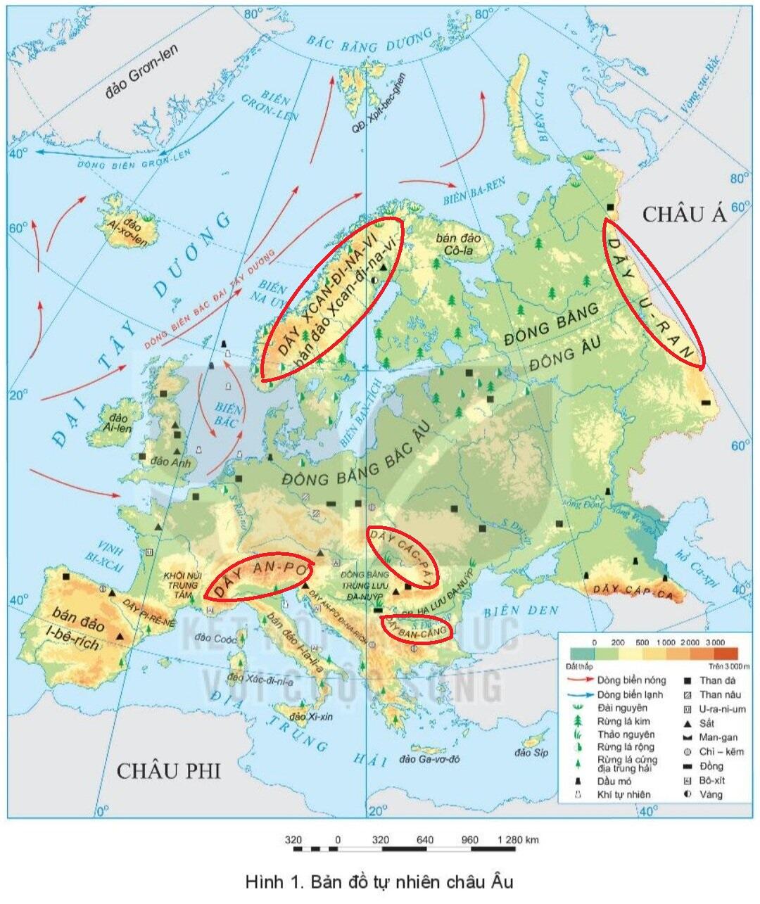 Soạn Địa 7 Bài 1: Vị trí địa lí, đặc điểm tự nhiên châu Âu - Kết nối tri thức (ảnh 2)