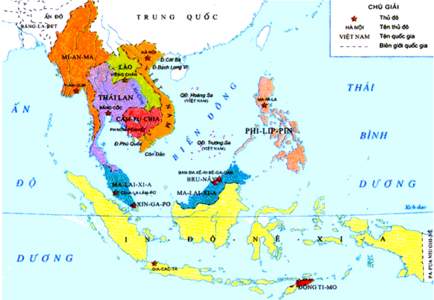 Soạn Địa 7 Bài 7: Bản đồ chính trị châu Á. Các khu vực của châu Á - Cánh Diều (ảnh 8)