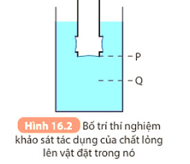 Soạn KHTN 8 Bài 16: Áp suất chất lỏng. Áp suất khí quyển 