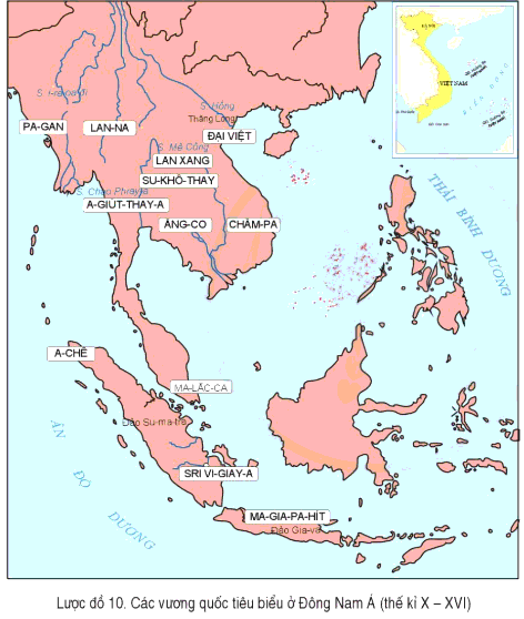 [Sách mới] Soạn Sử 7 Bài 10: Khái quát lịch sử Đông Nam Á - Cánh Diều