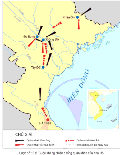 Soạn Sử 7 Bài 18: Nhà Hồ và cuộc kháng chiến chống quân Minh xâm lược (1400 - 1407) - Cánh Diều