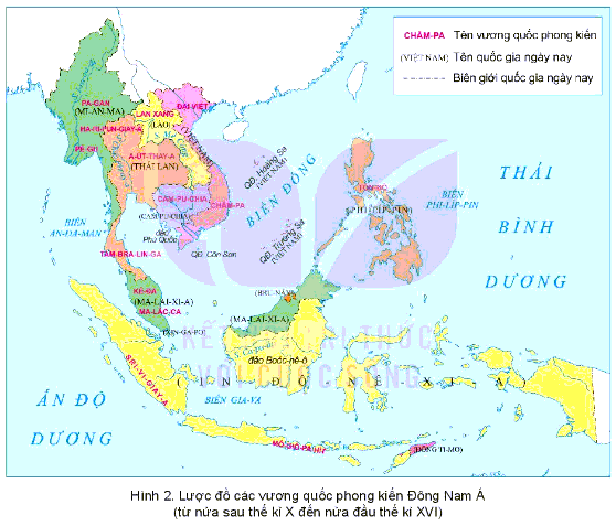 Soạn Sử 7 Bài 6: Các vương quốc phong kiến Đông Nam Á (từ nửa sau thế kỉ 10 đến nửa đầu thế kỉ 16) - Kết nối tri thức