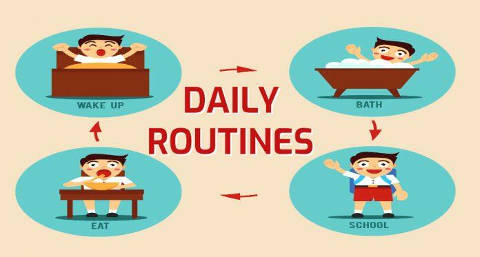 Talk about your daily routines