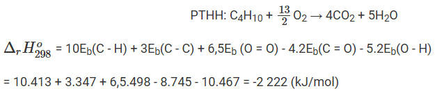 Tính biến thiên enthalpy của phản ứng đốt cháy 1 mol ethanol và 1 mol khí gas (ảnh 3)