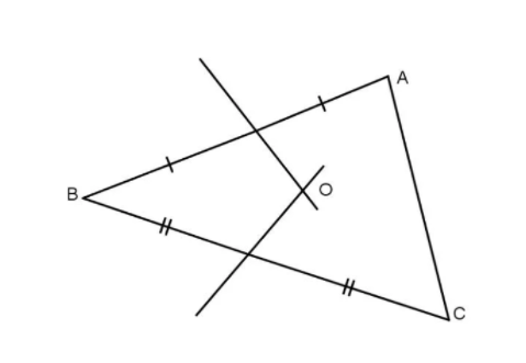 Tính chất của đường phân giác vuông góc của đoạn thẳng (ảnh 5)