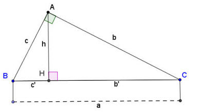 [CHUẨN NHẤT] Tính chất đường cao trong tam giác vuông (ảnh 4)