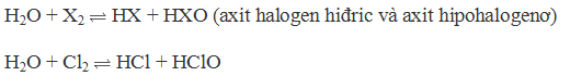 [CHUẨN NHẤT]    Tính chất hóa học cơ bản của halogen