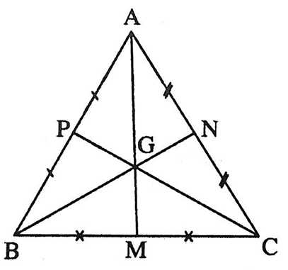 Tính chất trọng tâm tam giác và công thức tính (ảnh 5)