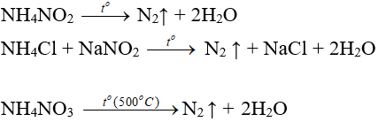 Tóm tắt lý thuyết Chương 2 Hóa học 11: Nitơ- Photpho (ảnh 5)