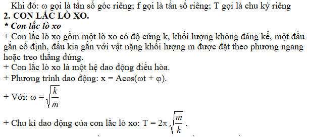 Sơ đồ tư duy Vật lý 12 Chương 1 ngắn gọn, dễ hiểu (ảnh 4)