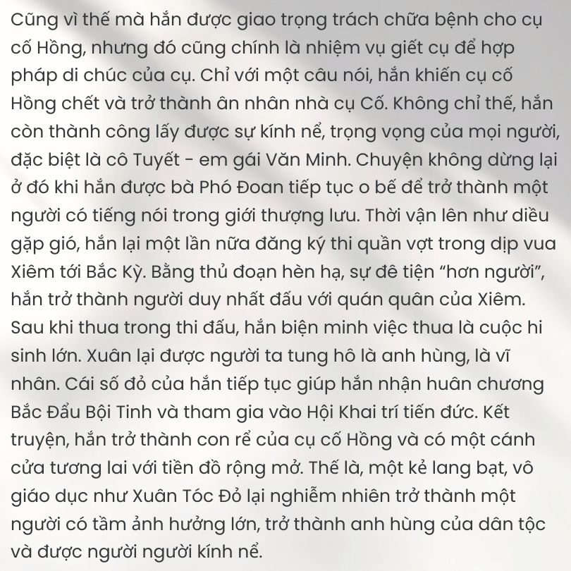 Tóm tắt truyện Số đỏ của Vũ Trọng Phụng