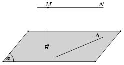 Trắc nghiệm khoảng cách giữa hai đường thẳng chéo nhau có đáp án (ảnh 3)
