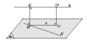 Trắc nghiệm khoảng cách giữa hai đường thẳng chéo nhau có đáp án (ảnh 5)