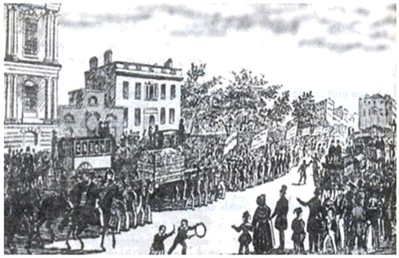 trình bày các sự kiện chủ yếu về phong trào công nhân trong những năm 1830 đến 1840