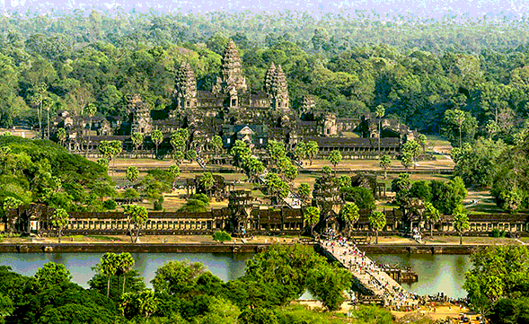 Trình bày những nét tiêu biểu về văn hóa của Vương quốc Campuchia?