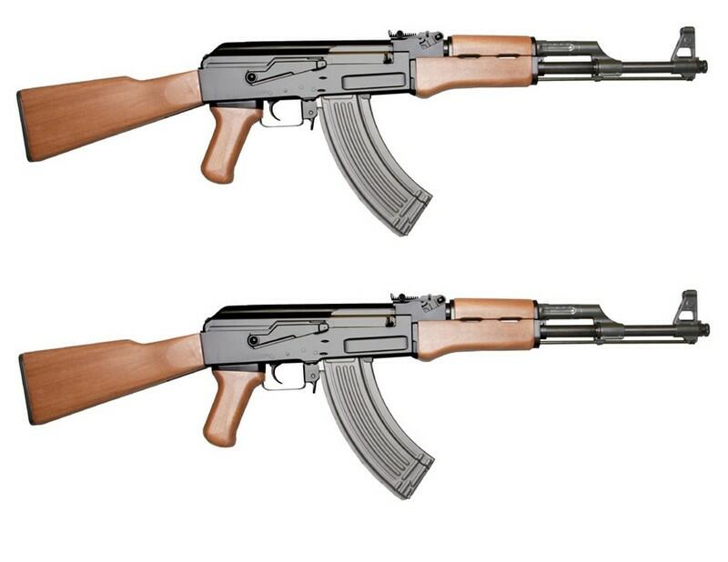 trình bày sự giống và khác nhau giữa súng trường ckc và súng tiểu liên ak 47