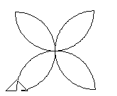 Viết câu lệnh để vẽ hình vuông có độ dài các cạnh là 100 (ảnh 9)