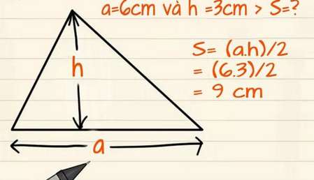 [CHUẨN NHẤT] Viết chương trình tính diện tích hình tam giác (anhe 2)