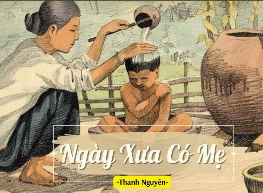 Viết một đoạn văn chia sẻ cảm nghĩ về bài thơ Ngày xưa có mẹ của Thanh Nguyên