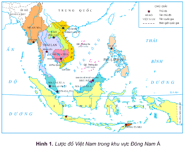 Việt Nam nằm ở rìa phía đông của bán đảo nào