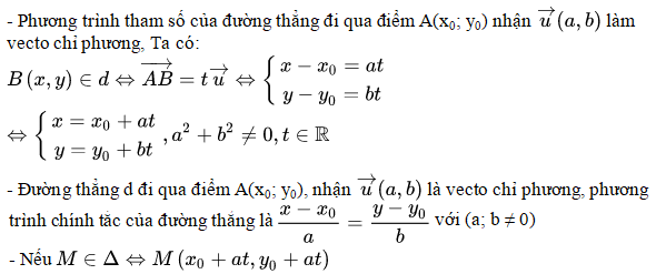 [CHUẨN NHẤT] Viết phương trình tham số (ảnh 3)