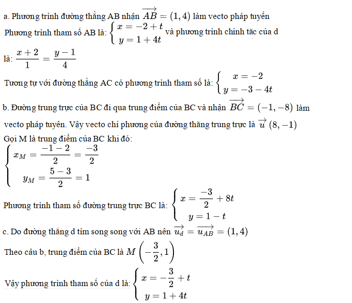 [CHUẨN NHẤT] Viết phương trình tham số (ảnh 9)