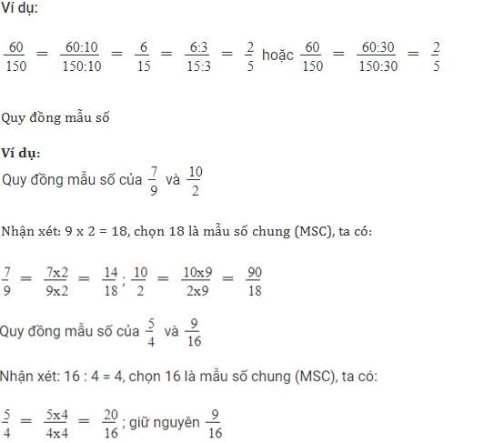 Viết tất cả các phân số có tích của tử số và mẫu số bằng 24 (ảnh 8)