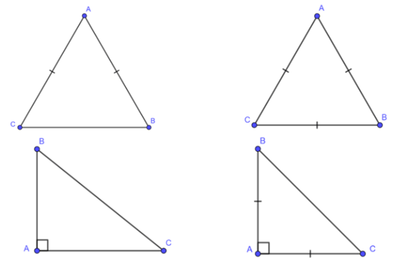 Với bộ ba đoạn thẳng có số đo sau đây, bộ ba nào không thể là độ dài ba cạnh của một tam giác? 