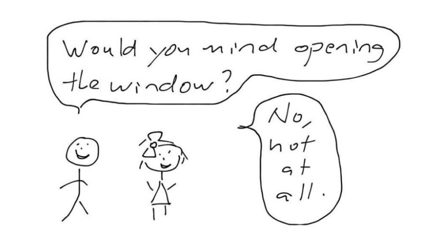 Would you mind closing the window