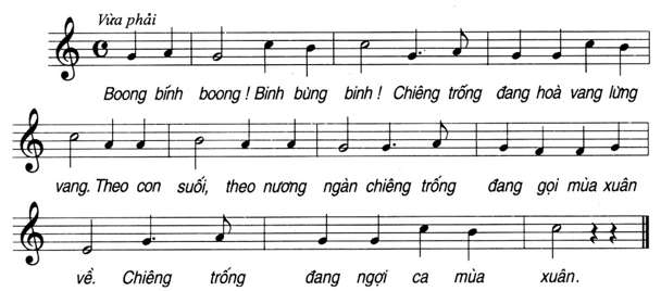 Soạn Âm nhạc lớp 7 Bài 9: Ôn tập bài hát: Chúng em cần hòa bình – TĐN số 4 (ảnh 2)