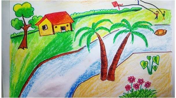 Vẽ tranh – Tranh đề tài phong cảnh  - Giáo dục trung học  Đồng Nai