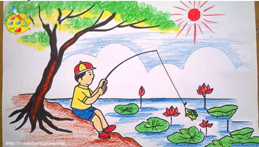 Cách vẽ tranh phong cảnh mùa hè | Myphamthucuc.vn – Giáo dục trung ...