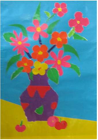 Soạn Mĩ thuật lớp 9 Bài 3: Vẽ theo mẫu - Tĩnh vật (Lọ, hoa và quả - Vẽ màu) (ảnh 2)