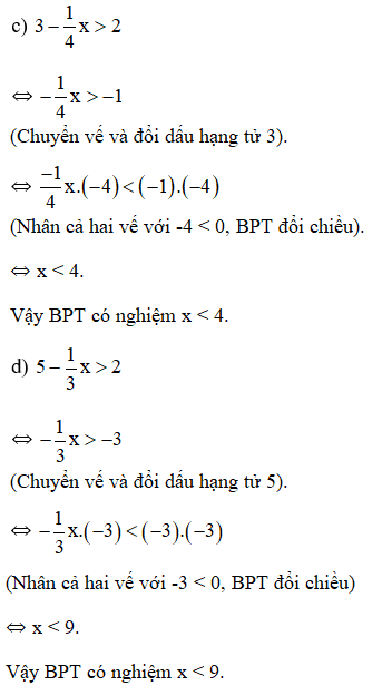 Giải Toán 8: Bài 25 trang 47 SGK Toán 8 tập 2 | Giải bài tập Toán 8