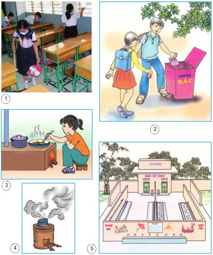 Bài 40. Bảo vệ bầu không khí trong sạch | Giải bài tập Khoa học lớp 4 (ảnh 1)