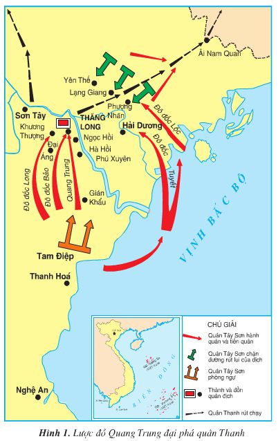Bài 25. Quang Trung đại phá quân Thanh (Năm 1789) | Giải bài tập Lịch sử lớp 4