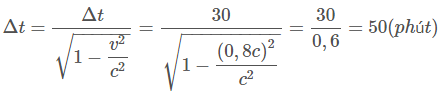 Giải bài tập Vật lý 12 nâng cao: Bài 50. Thuyết tương đối hẹp - Toploigiai