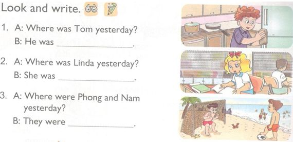 Lesson 1 Unit 10 lớp 4 (trang 64, 65 SGK Tiếng Anh 4) | Giải Tiếng Anh lớp 4 (ảnh 3)