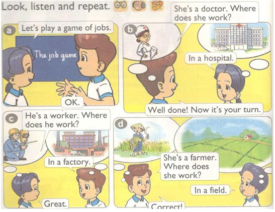 Lesson 2 Unit 12 lớp 4 (trang 14, 15 SGK Tiếng Anh 4) | Giải Tiếng Anh lớp 4