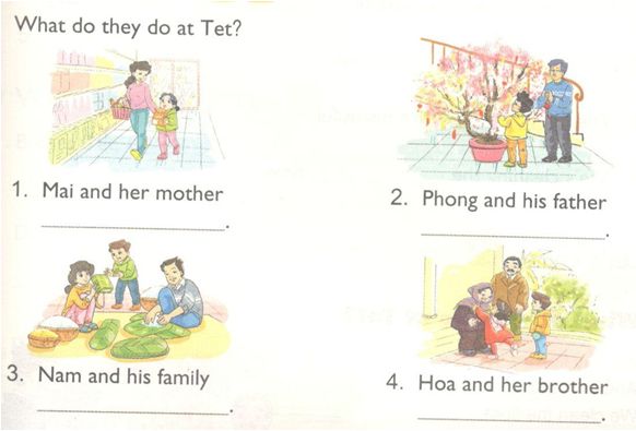 Lesson 2 Unit 15 lớp 4 (trang 32, 33 SGK Tiếng Anh 4) | Giải Tiếng Anh lớp 4 (ảnh 4)