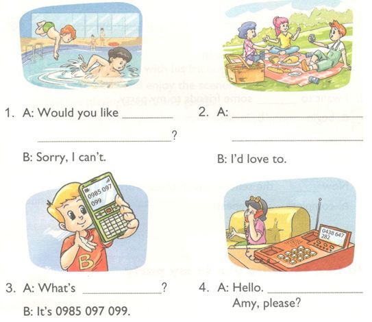 Lesson 2 Unit 18 lớp 4 (trang 54, 55 SGK Tiếng Anh 4) | Giải Tiếng Anh lớp 4 (ảnh 4)