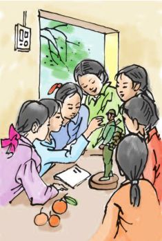 Tiếng Việt lớp 4: Chính tả (Nghe - viết). Chiếc áo búp bê | Giải bài tập Tiếng Việt lớp 4 