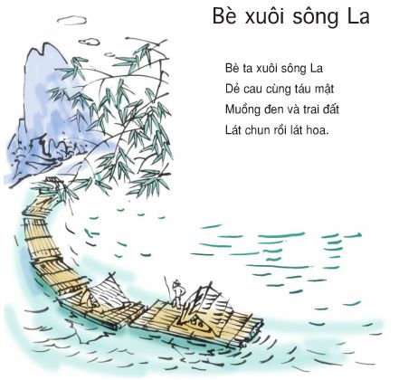 Tiếng Việt lớp 4: Tập đọc. Bè xuôi sông La | Giải bài tập Tiếng Việt lớp 4 