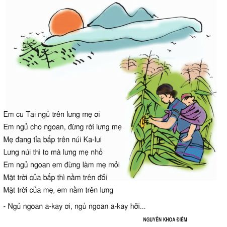 Tiếng Việt lớp 4: Tập đọc. Khúc hát ru những em bé lớn trên lưng mẹ | Giải Tiếng Việt lớp 4 