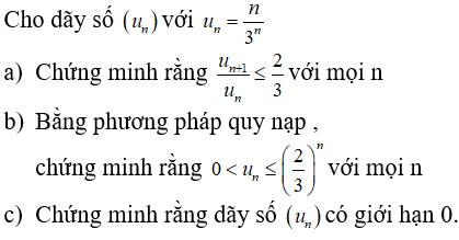 Giải Toán 11 nâng cao: Bài 4 trang 130 sgk Đại Số và Giải Tích 11 nâng cao 