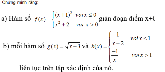 Giải Toán 11 nâng cao: Bài 50 trang 175 sgk Đại Số và Giải Tích 11 nâng cao 