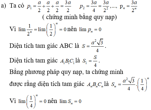 Giải Toán 11 nâng cao: Bài 8 trang 135 sgk Đại Số và Giải Tích 11 nâng cao 
