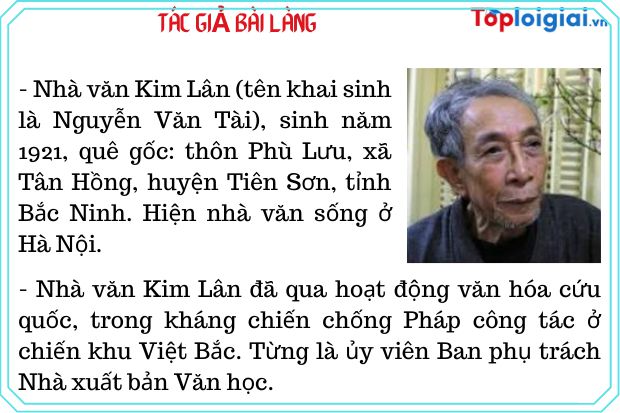 Tác giả - Tác phẩm: Làng