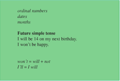 Tiếng Anh 7: Unit 2. My birthday | Giải Tiếng Anh 7 hay nhất 